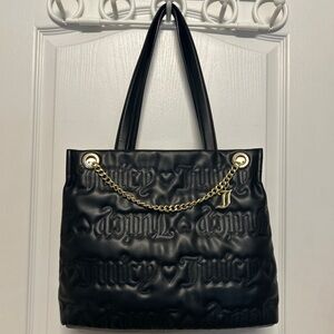 Black Juicy Couture Tote Bag